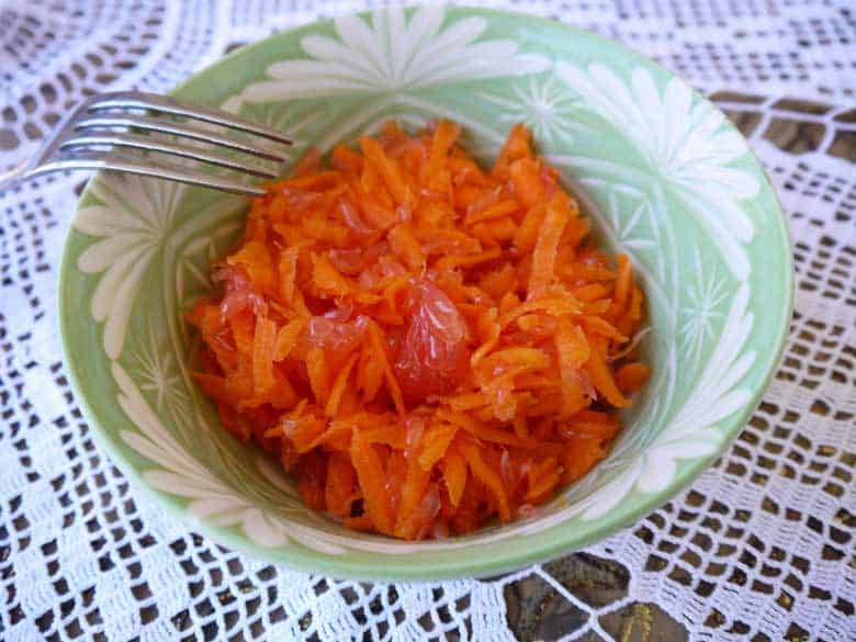 Carrot Grapefruit Salad
