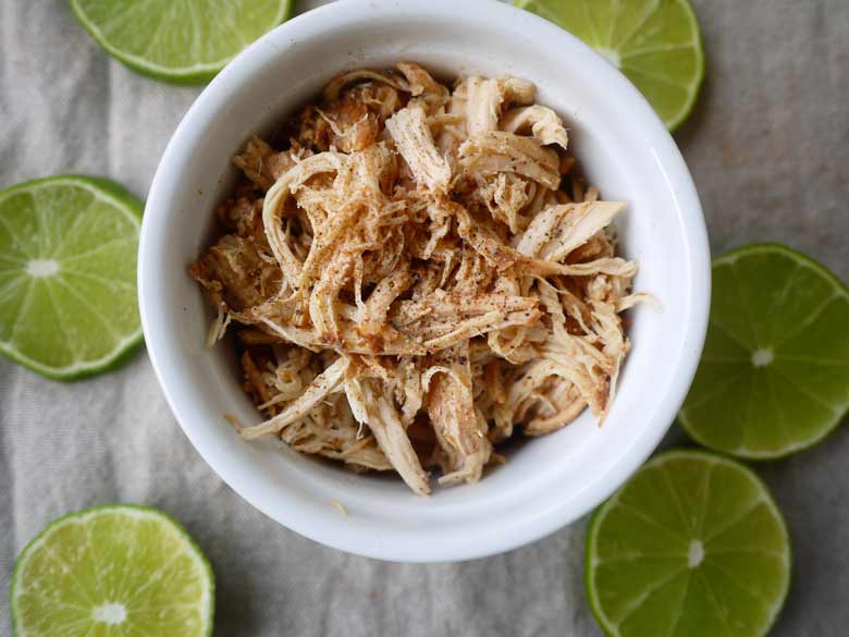 Key Lime Pie Pulled Chicken (paleo, GF, slow cooker) | Perchance to Cook, www.perchancetocook.com