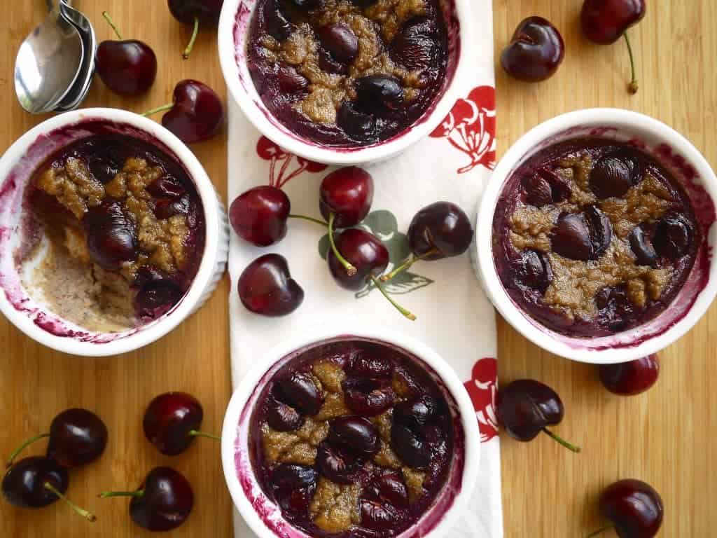 Paleo Cherry Clafoutis (GF, dairy-free) | Perchance to Cook, www.perchancetocook.com