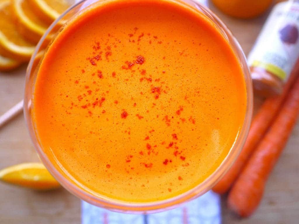 Kickin Carrot Orange Juice| Perchance to Cook, www.perchancetocook.com