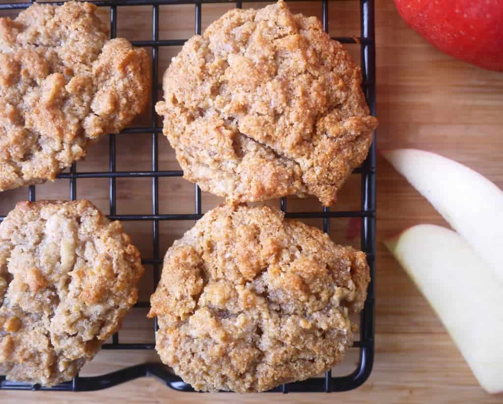 Ultimate. Fall. Cookie = Paleo Apple Cookies (GF, grain-free)| Perchance to Cook, www.perchancetocook.com