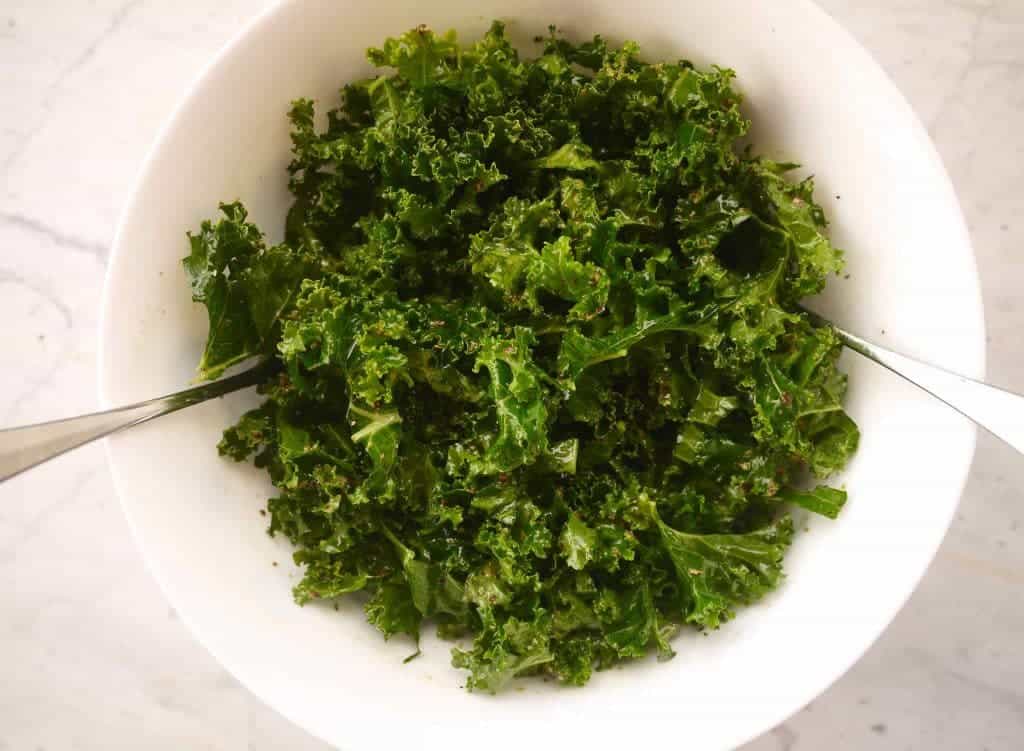French Kale Salad à la Moutarde (Paleo, GF)| Perchance to Cook, www.perchancetocook.com