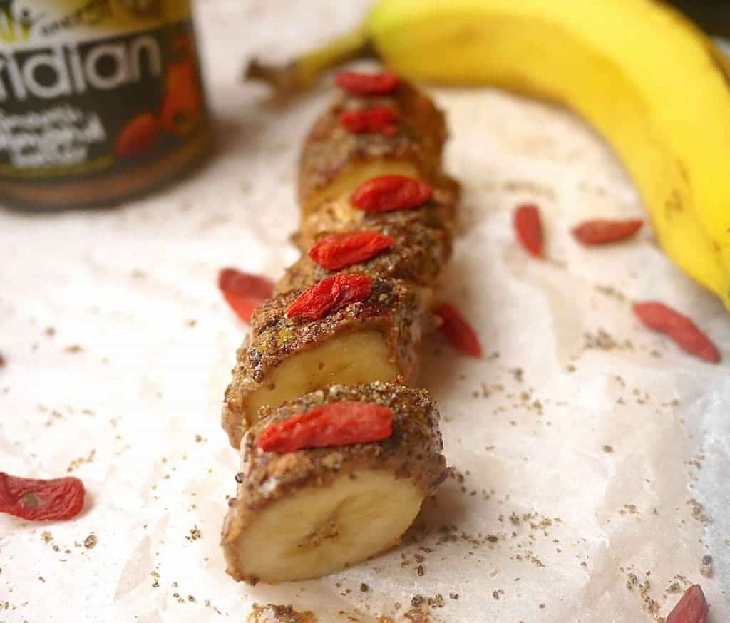 Make your breakfast more fun! Banana Breakfast Sushi (paleo, GF) | Perchance to Cook, www.perchancetocook.com