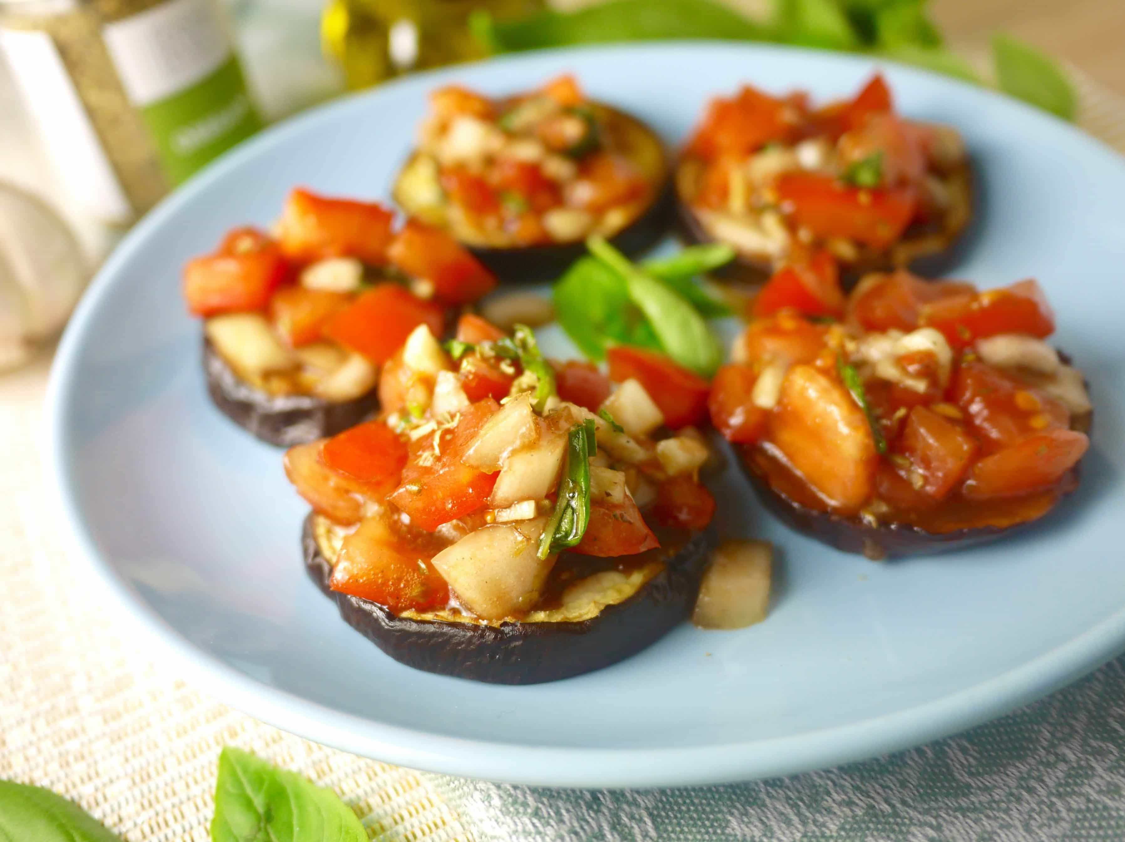 Eggplant Bruschetta Appetizers Related Keywords & Suggestion