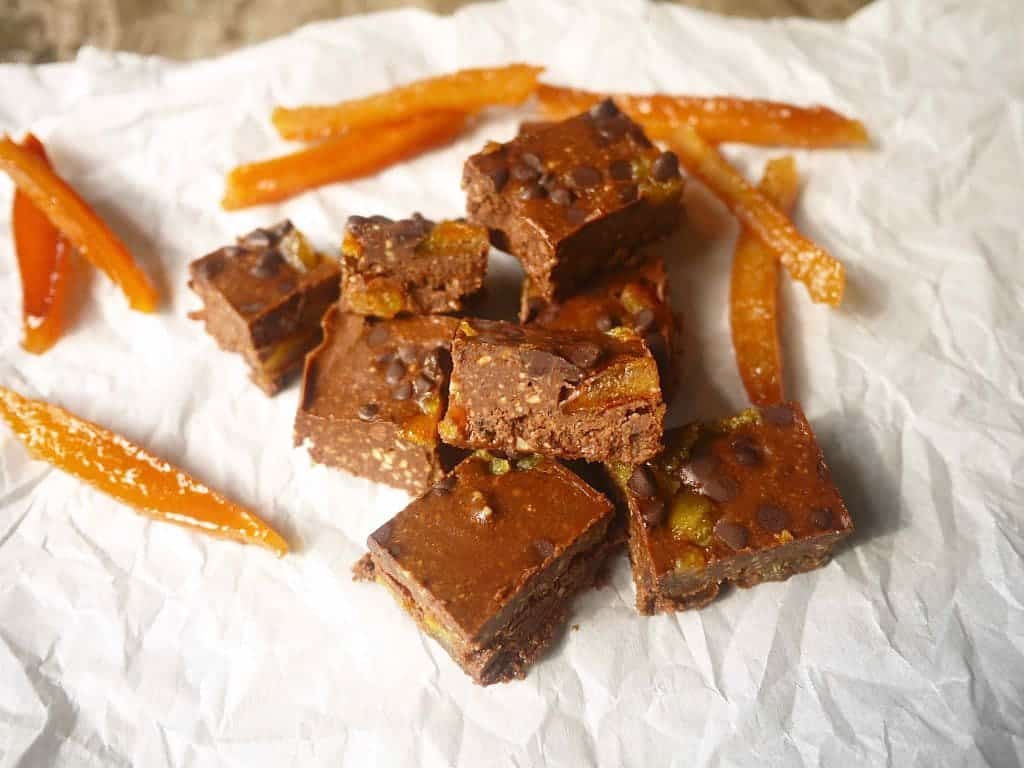 Paleo Chocolate and Candied Orange Peel Freezer Fudge (GF)- sophisticated, flavorful, Paleo dessert |Perchance to Cook, www.perchancetocook.com