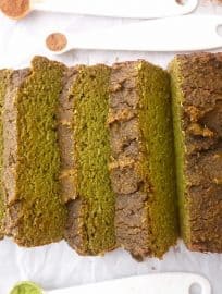Grain-Free Morning Matcha Loaf (Paleo, GF)| Perchance to Cook, www.perchancetocook.com