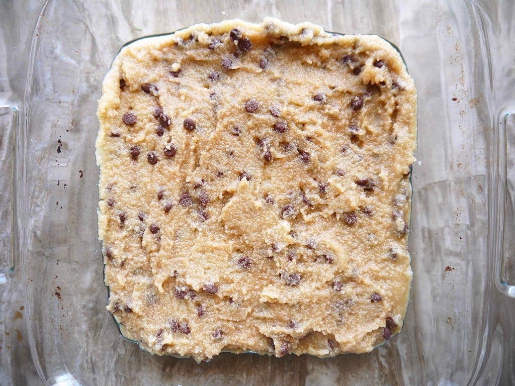 Paleo Apple Chocolate Chip Blondies GF 