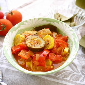 My Mom's Ratatouille, a naturally Paleo healthy recipe. |Perchance To Cook, www.perchancetocook.com