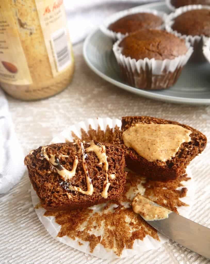 Paleo Chestnut Flour Gingerbread Muffins (GF) | Perchance to cook, www.perchancetocook.com