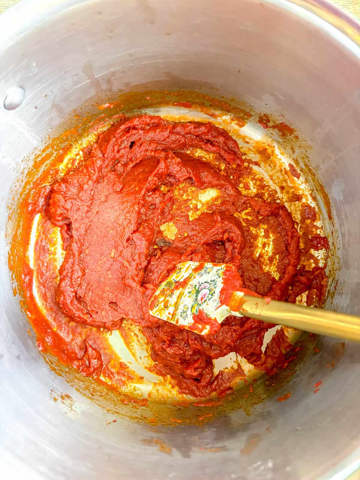 Vodka added to the sauce.