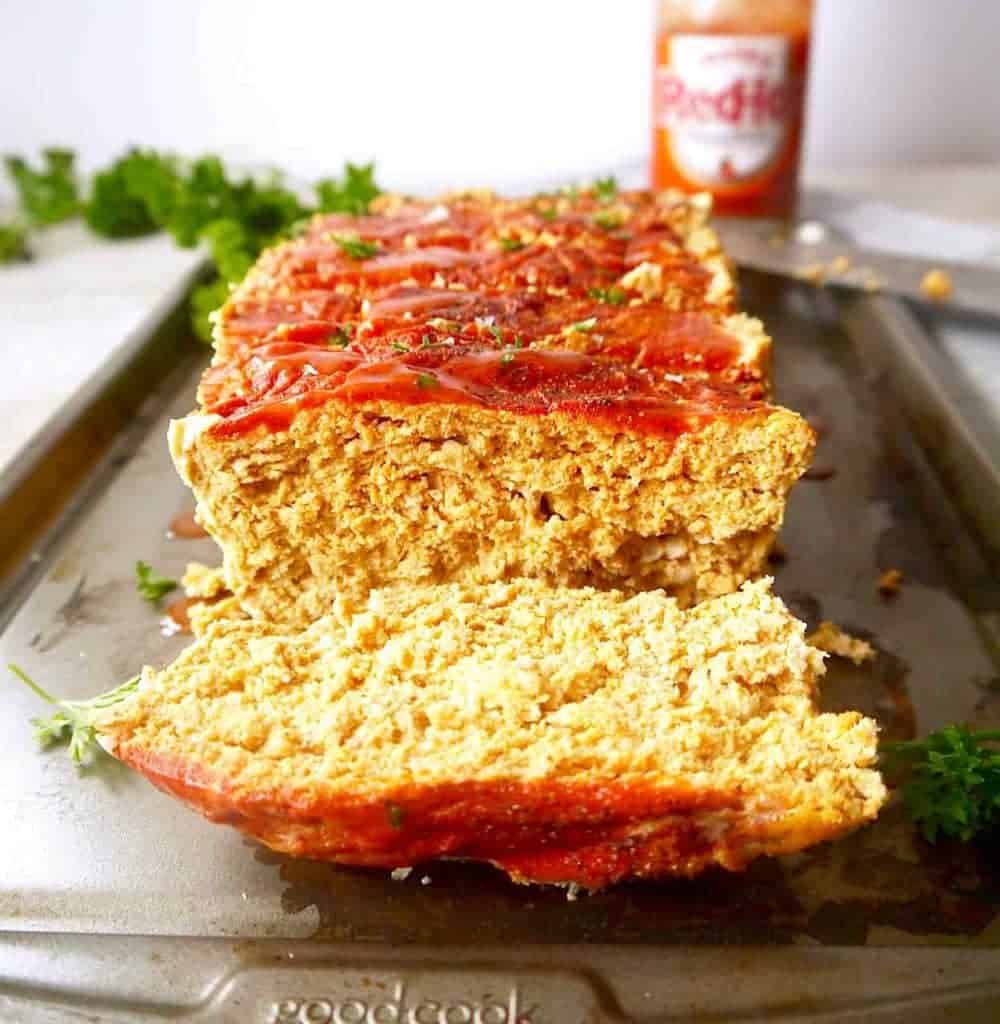 Healthy Buffalo Turkey Meatloaf (Paleo, Whole30) | Perchance to Cook, www.perchancetocook.com