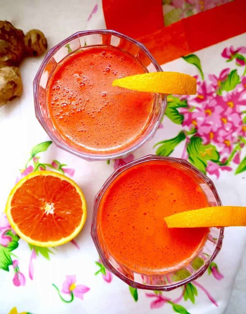 Ginger Carrot Beet Juice Zinger (Paleo)