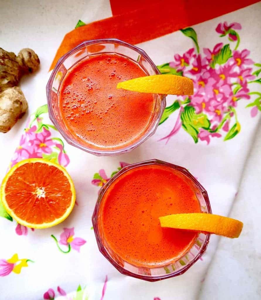 Ginger Carrot Beet Juice Zinger (Paleo) | Perchance to Cook, www.perchancetocook.com