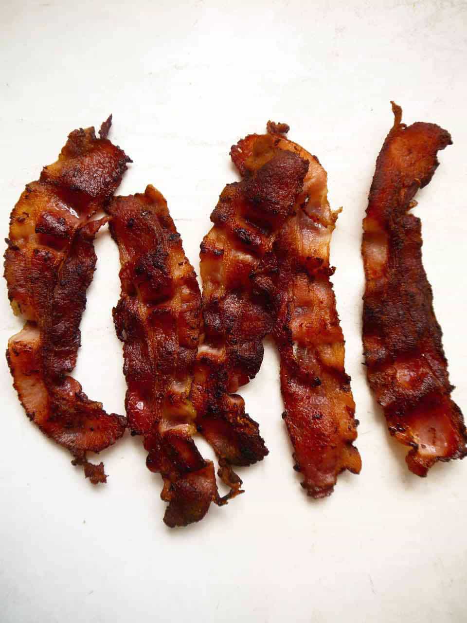 Crispy bacon.