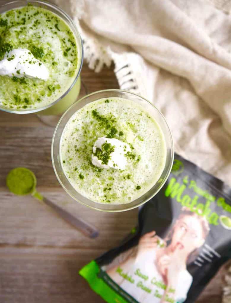 Iced Matcha Latte (Whole30, Dairy Free) - Nom Nom Paleo®