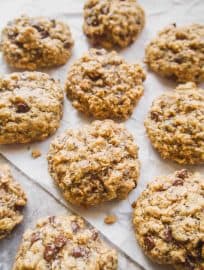 Gluten-Free Chia Oatmeal Cookies | Perchance to Cook, www.perchancetocook.com