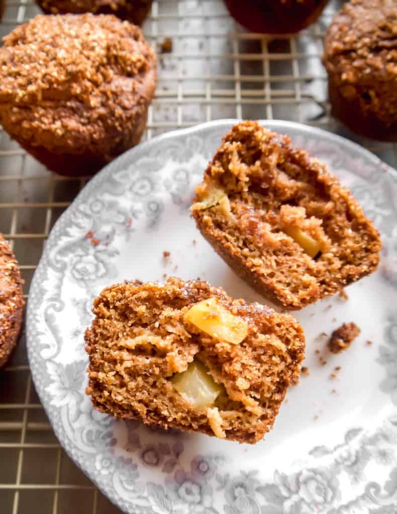 Paleo Gluten-Free Apple Crumb Muffins | Perchance to Cook, www.perchancetocook.com