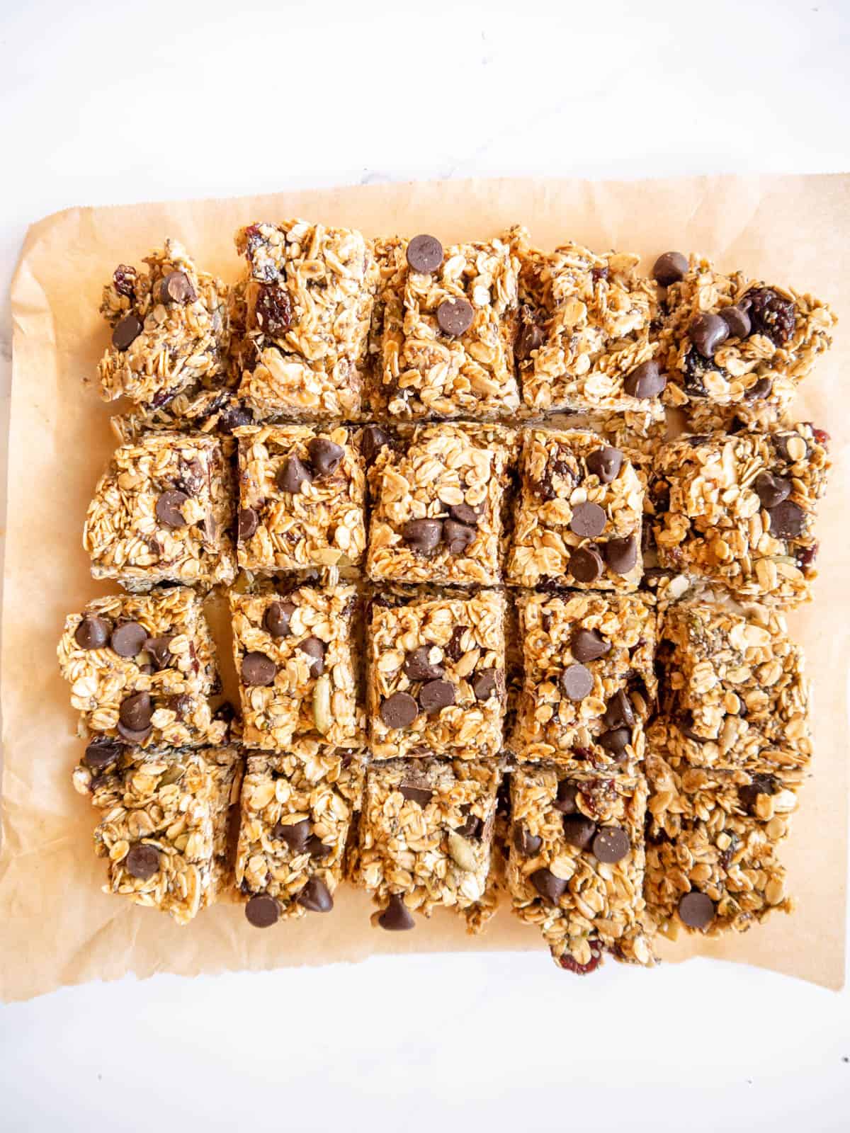 Another way to cut granola bars.