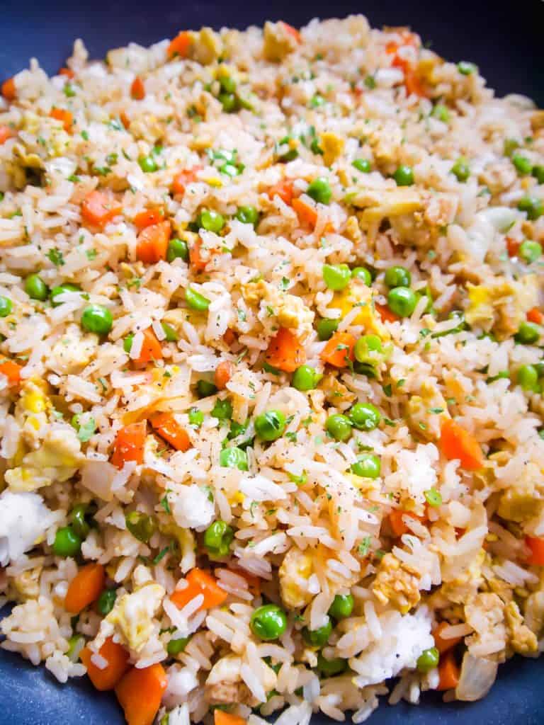 Coconut Aminos Fried Rice (Gluten-Free) | Perchance to Cook, www.perchancetocook.com