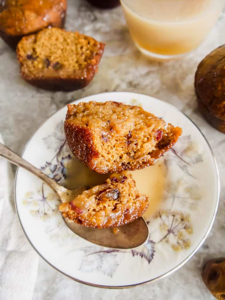 Gluten-Free Sticky Toffee Pudding Muffins (Dairy-free)