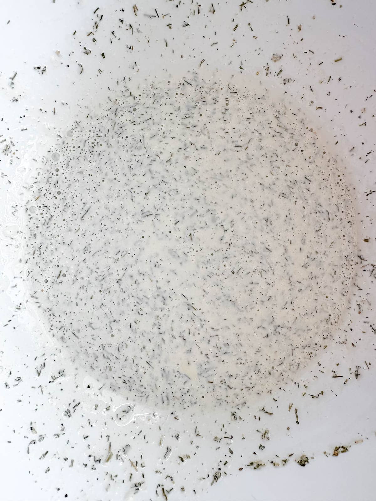 Ranch dressing in a bowl.