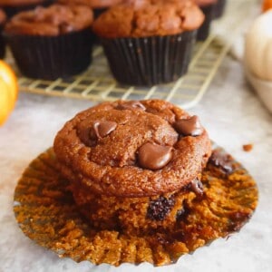 Easy Paleo Pumpkin Muffins | Perchance to Cook, www.perchancetocook.com