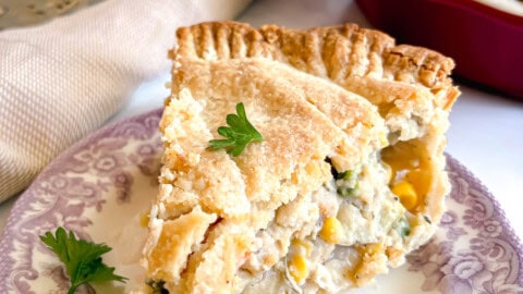 Easy Chicken Pot Pie with Store Bought Crust