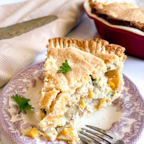 Easy Chicken Pot Pie with Store Bought Crust
